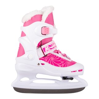 Gyermek jégkorcsolya inSPORTline Izabely Pro, AdjusTouch, Thermo Fit, Comfort Fit, MicroLock biztonsági csat, Safety Ankle System