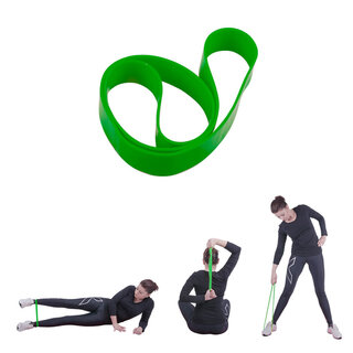 Fitness gumiszalag inSPORTline Hangy Heavy 55x2,4 cm / 3,6 kg zöld