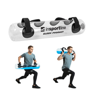 Vízzel tölthető edzőzsák inSPORTline Tansare S, max 26l, PVC, 85x20cm
