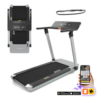 Futópad inSPORTline ZenRun 20, 2.5LE, gyaloglás-futás, max 120kg, elektromos, súly 58kg, méret 160x77x18cm, 14.8km/ó, 18 dőlésszög fokozat