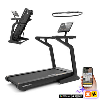 Futópad inSPORTline ZenRun 50, motoros futópad, 4,5LE motor, 150kg teherbírás, séta funkció, felhajtható, elektromos dőlésszög