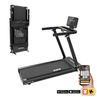 inSPORTline ZenRun 15, 1.75 lóerő, max.110kg, futófelület 122x45cm, max. 16km/ó, 40 program, Kinomap, Elastic Cushions, okosfunkciók