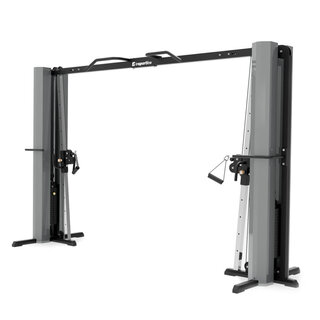 Keresztcsiga inSPORTline Cable Crossover CC450, 2x90kg, összsúly 285kg, acél váz