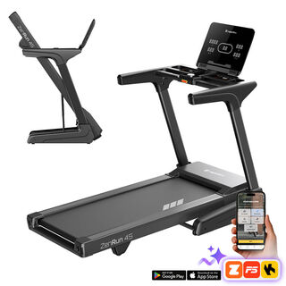 Futópad inSPORTline ZenRun 45, motor 3,5LE, max. 150kg, dőlésszög 7 °, futófelület 140x51cm, 17 program, Kinomap,  HRC, izületkimélő