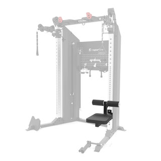 Levehető ülőke Lat Pull Seat inSPORTline CC550 Erőkerethez, állítható lábtartó magasság, súly: 10 kg, szilárd rögzítés