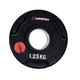 Gumírozott súlyzótárcsa inSPORTline Olympic 1,25 kg