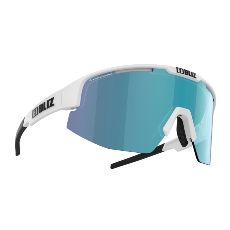 Sport napszemüveg Bliz Matrix Photochromic 2023 Matt Fehér Barna akciós termékkép 1