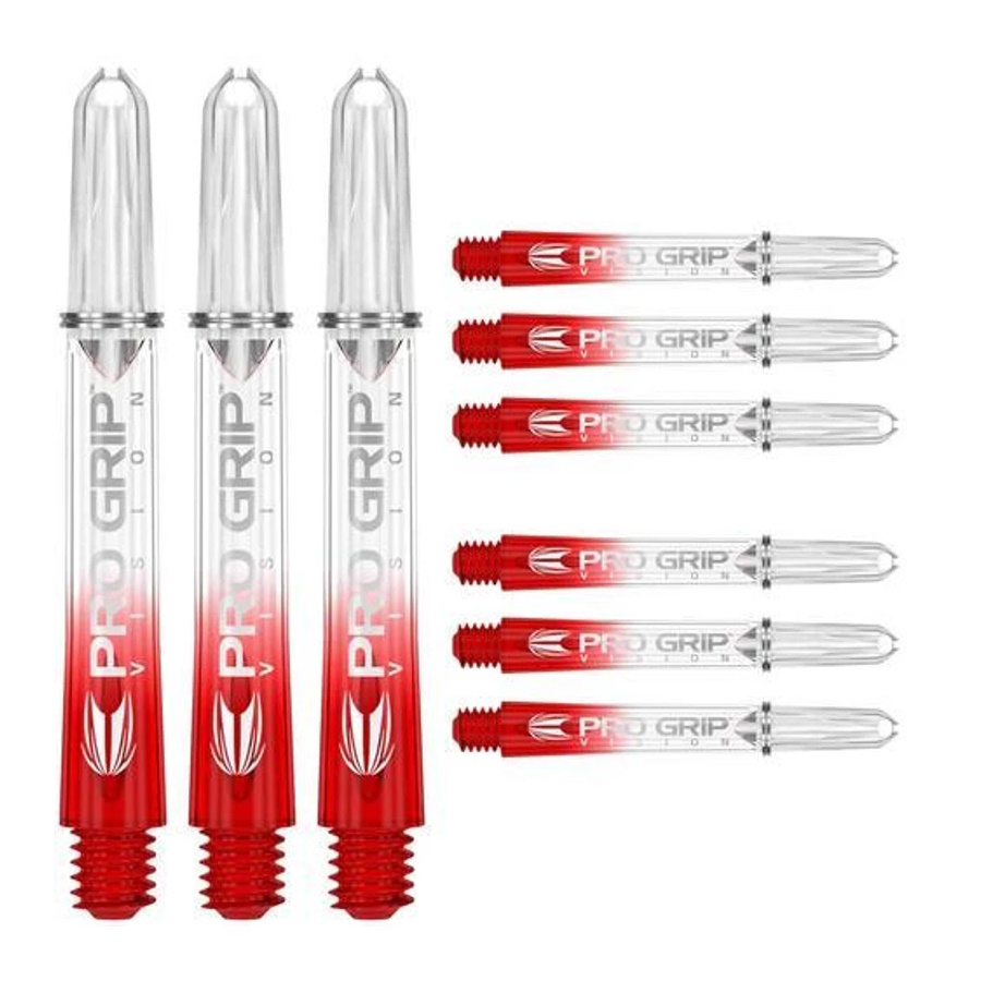 Dart nyíl test Target Pro Grip Vision Red Intermediate 3x3 db akciós termékkép 1