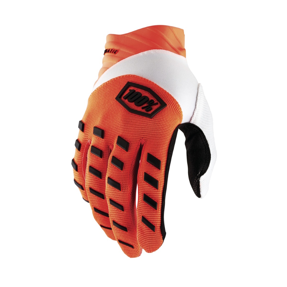 Motocross kesztyű 100% Airmatic narancssárga narancssárga S akciós termékkép 1