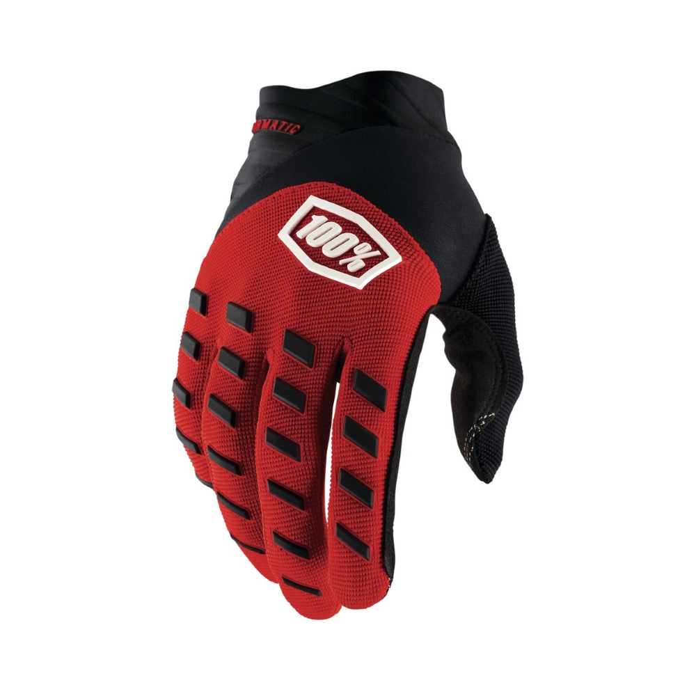 Motocross kesztyű 100% Airmatic piros/fekete piros/fekete M akciós termékkép 1