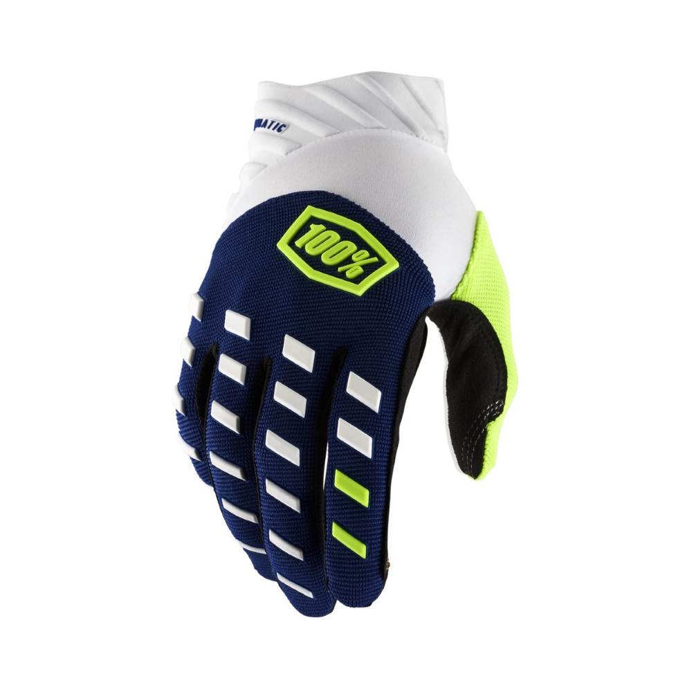 Motocross kesztyű 100% Airmatic kék/fehér kék/fehér M akciós termékkép 1