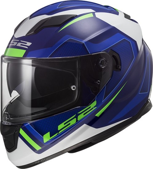 Bukósisak LS2 FF320.46 Stream Evo Axis Blue L