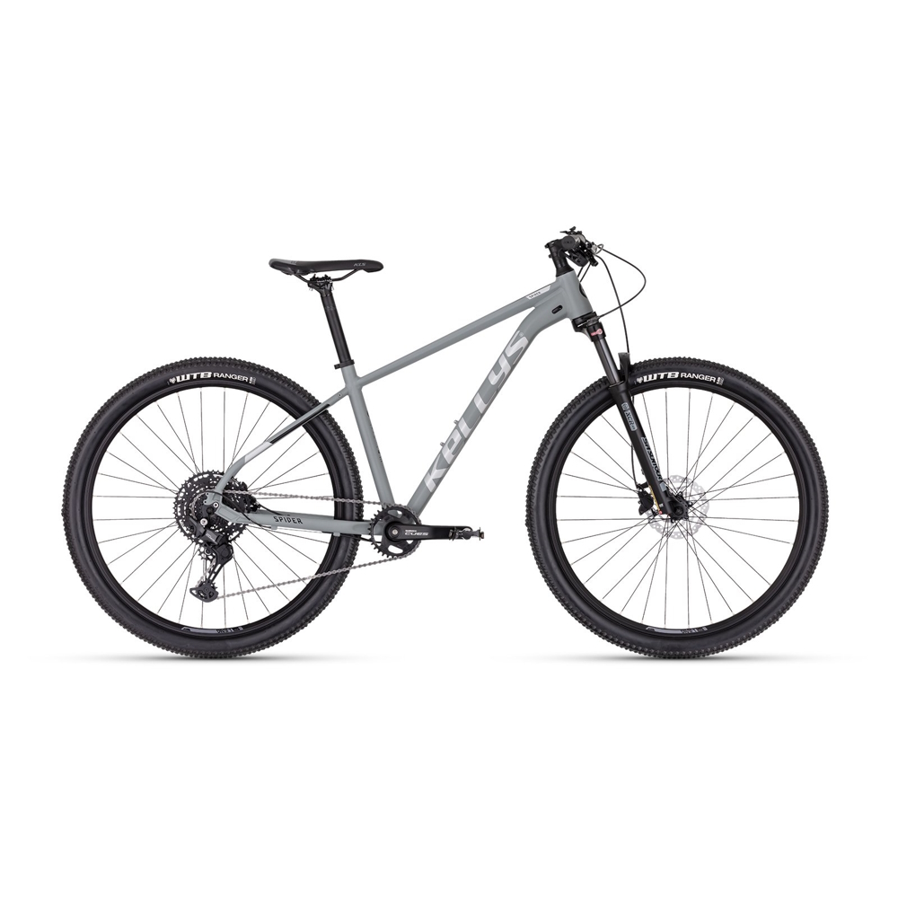 Hegyi kerékpár KELLYS SPIDER X80 29" 9.0 M (18", 170-185 cm) Holdkő szürke akciós termékkép 1