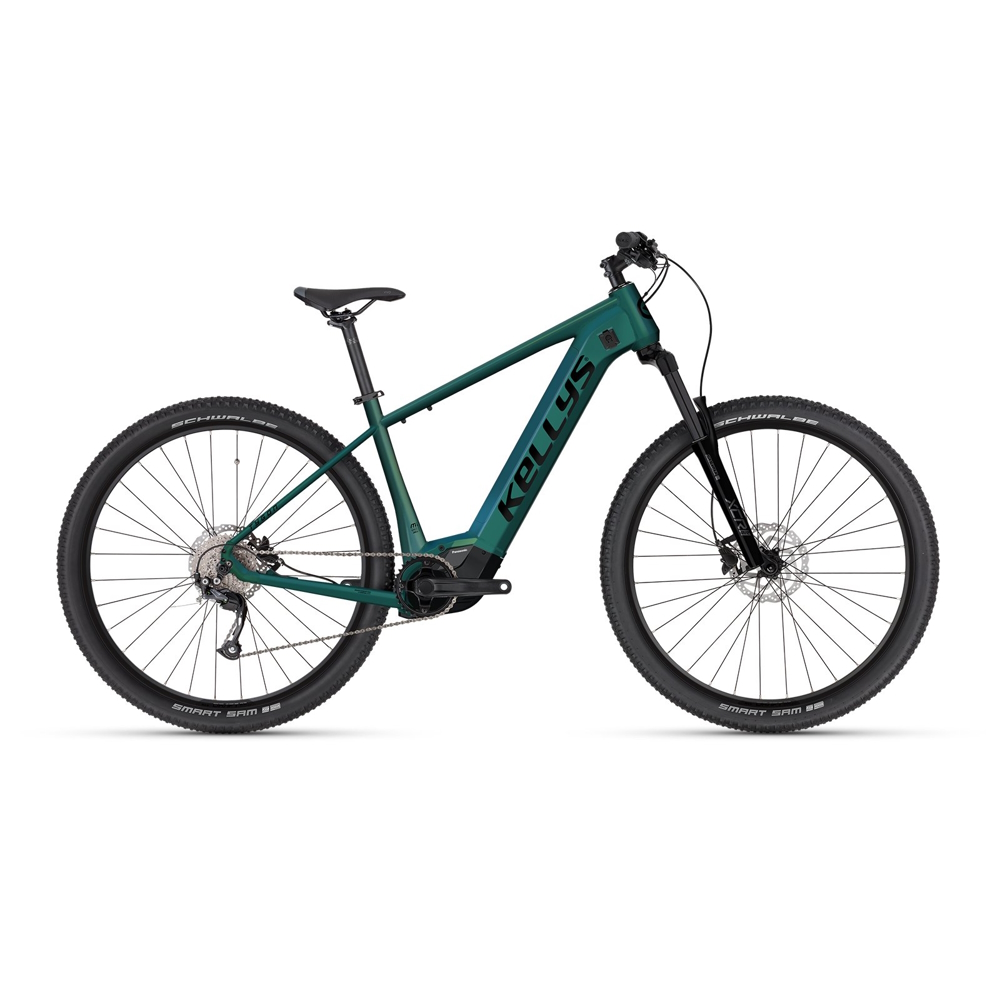 Elektromos hegyi kerékpár KELLYS TYGON R10 Air P 29" - model 2025  Mágikus Zöld  M (17", 170-185 cm) akciós termékkép 1