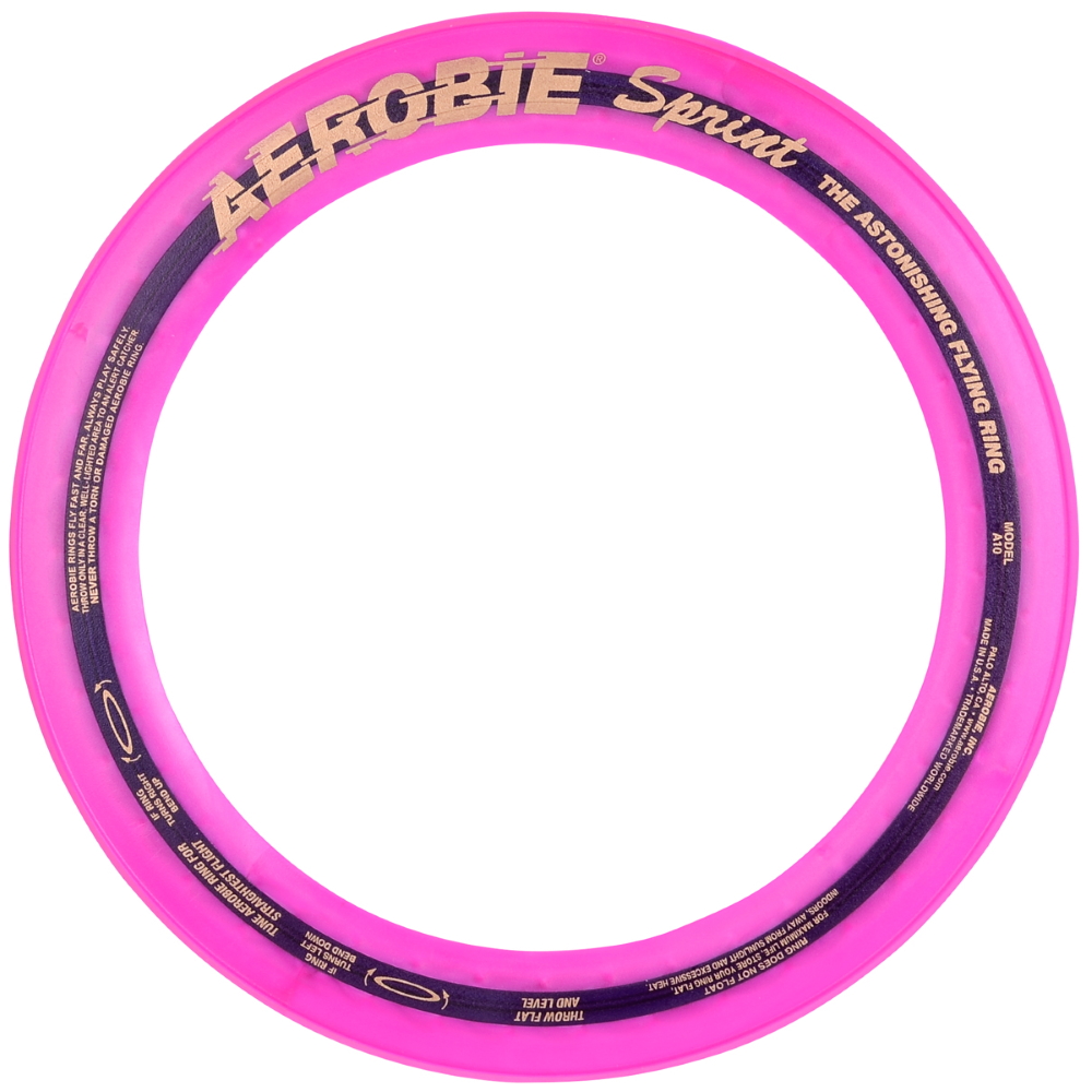 Kör alakú frizbi Aerobie SPRINT lila
