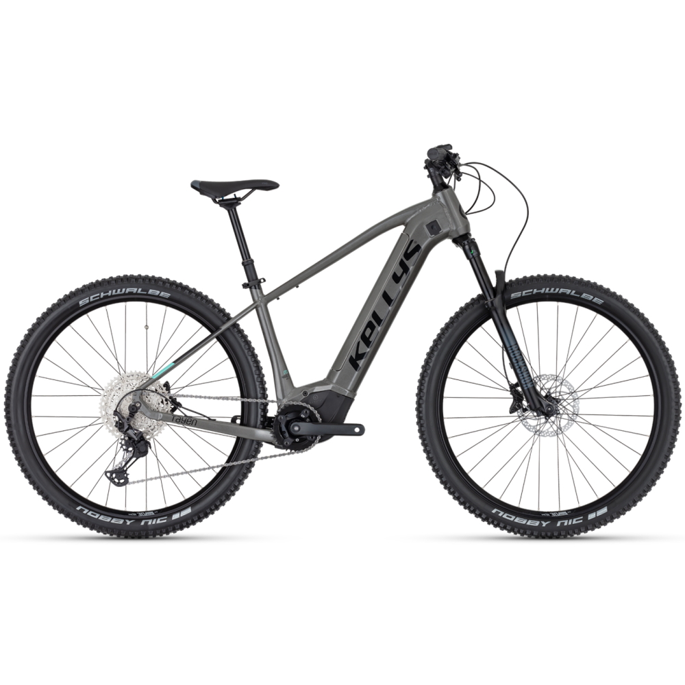 Elektromos hegyi kerékpár KELLYS TAYEN R90 P 27.5" 7.0 S (16", 155-168 cm) szürke akciós termékkép 1