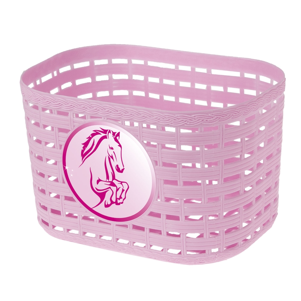 Gyerek első kosár műanyagból M-Wave P Children's Basket rózsaszín