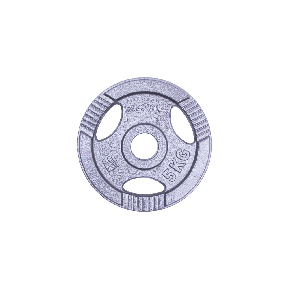 Acél súlytárcsa inSPORTline Hamerton 5 kg 30mm termék 2. képe