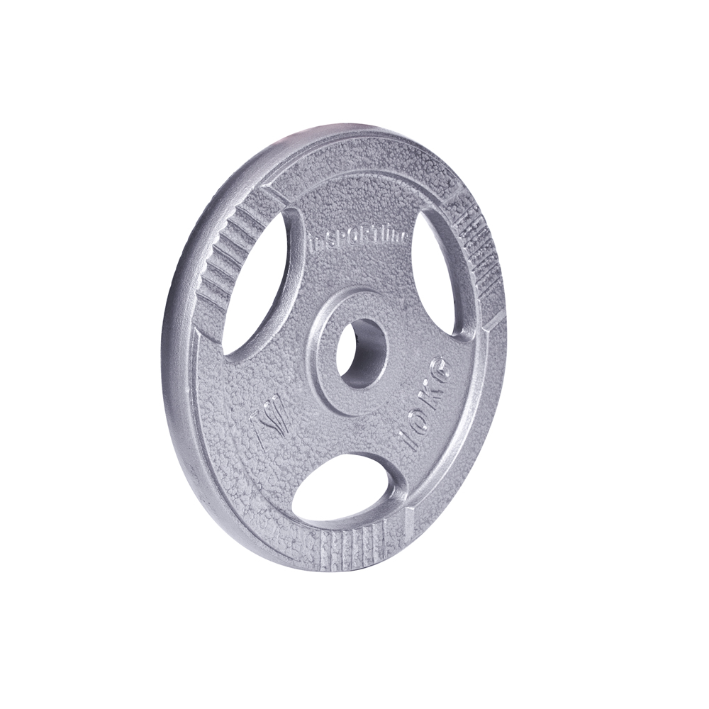 Acél súlytárcsa inSPORTline Hamerton 10 kg 30mm akciós termékkép 1