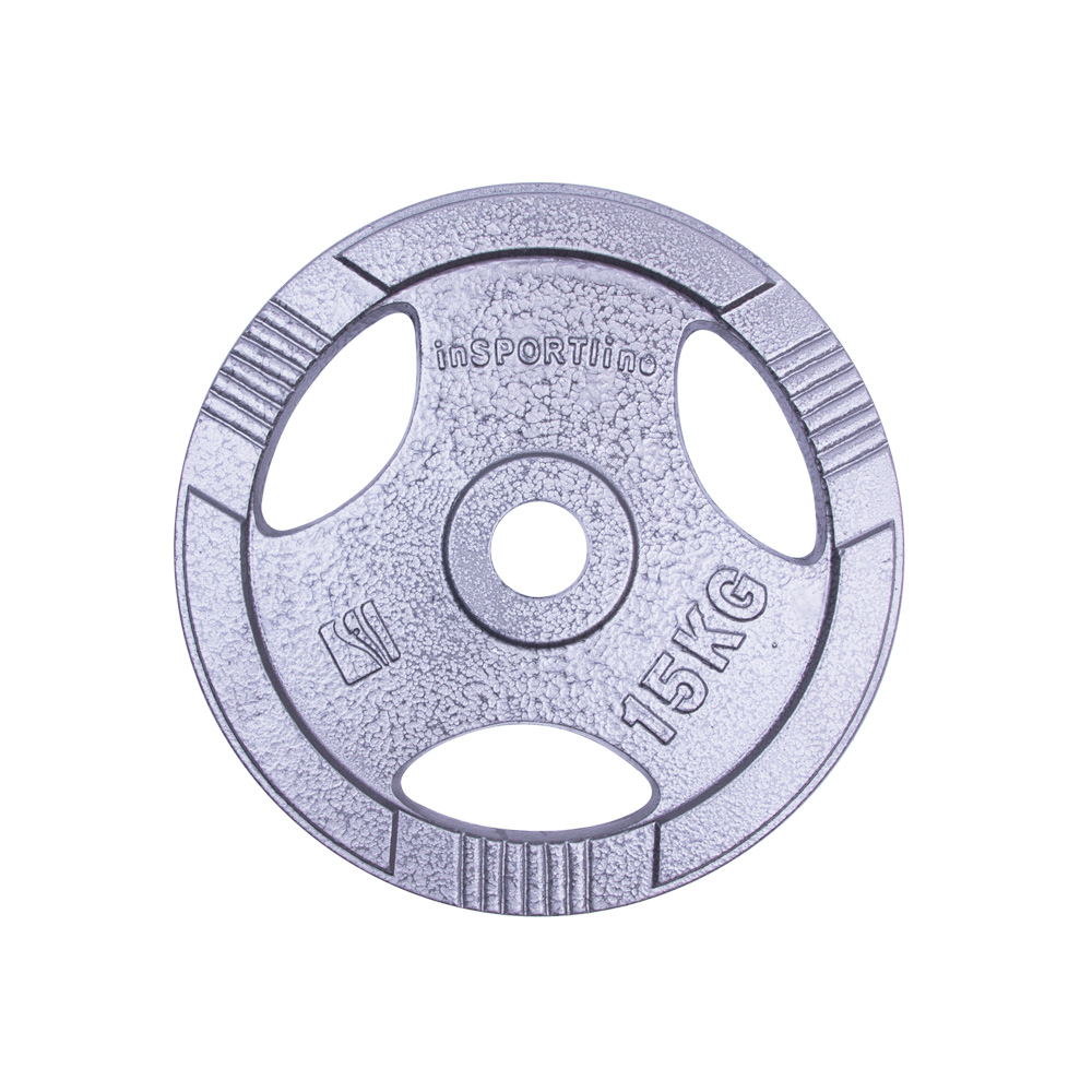 Acél súlytárcsa inSPORTline Hamerton 15 kg 30mm termék 2. képe