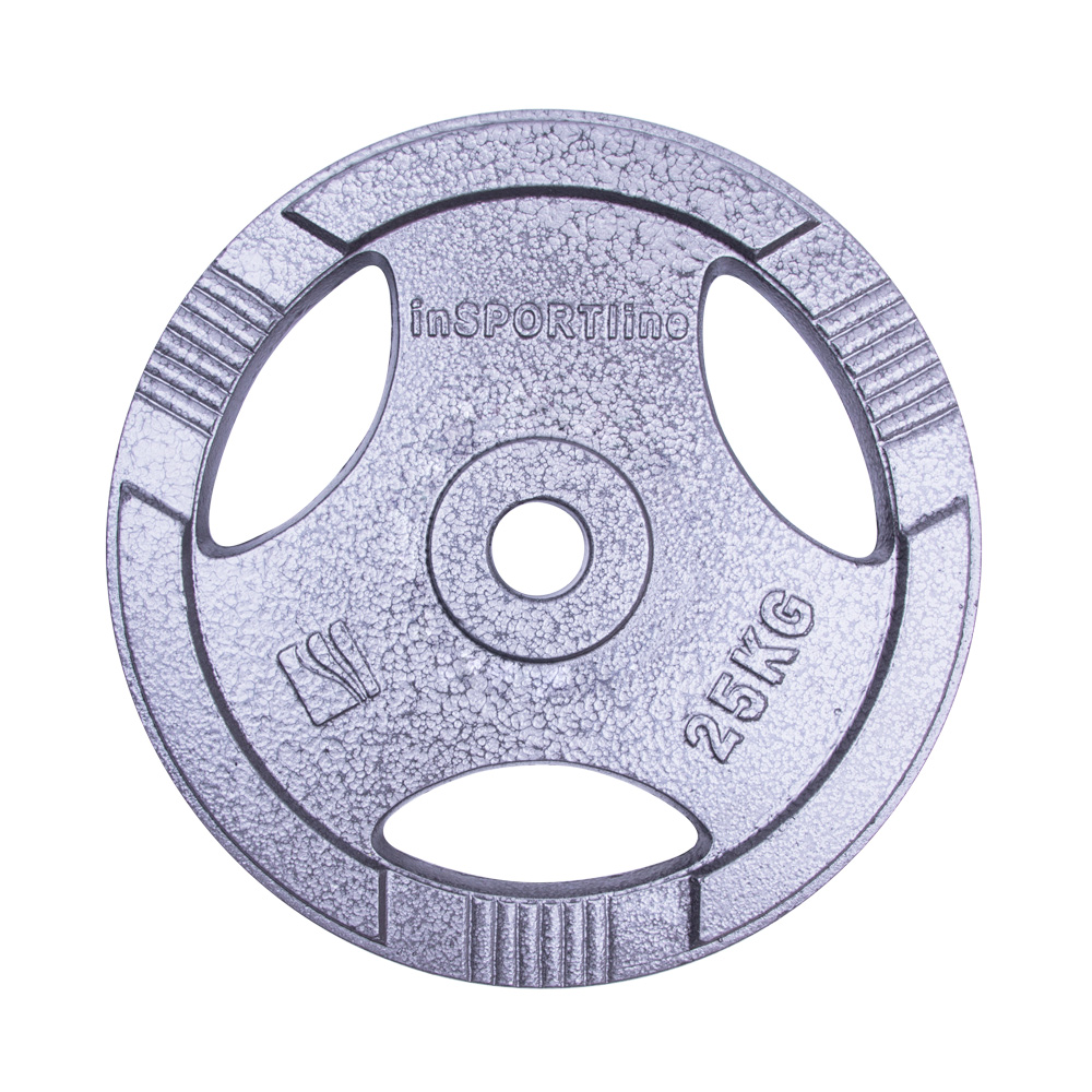 Acél súlytáracsa inSPORTline Hamerton 25 kg 30mm termék 2. képe