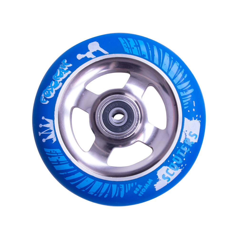 Roller kerék FOX PRO Raw 110 mm kék-titán