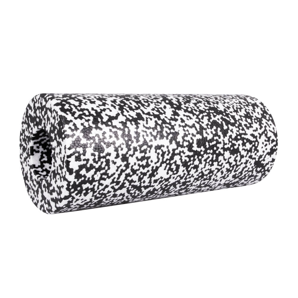 Jóga henger inSPORTline Waldro Smooth fekete-fehér