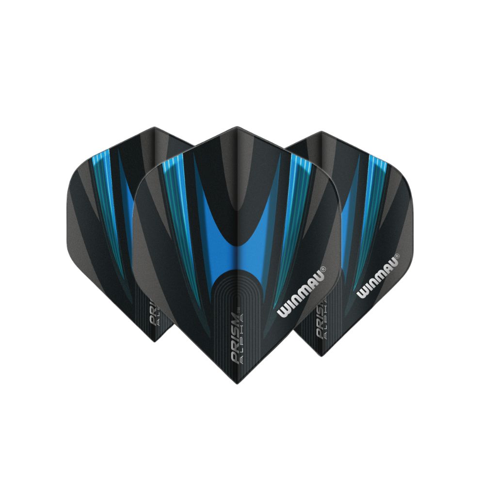 Dart szárny Winmau Prism Alpha kék-fekete akciós termékkép 1