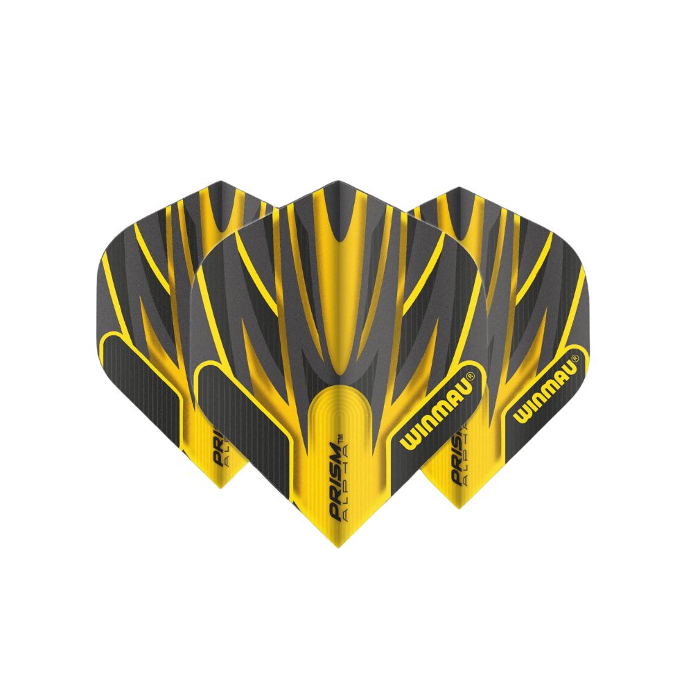 Dart szárny Winmau Prism Alpha rózsaszín-fekete termék 2. képe