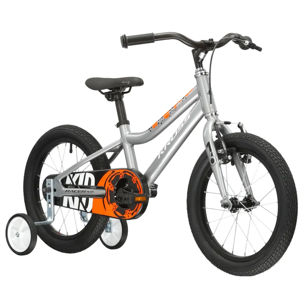 Gyerek kerékpár Kross Racer 4.0 16" Gen 005  ezüst termék 2. képe