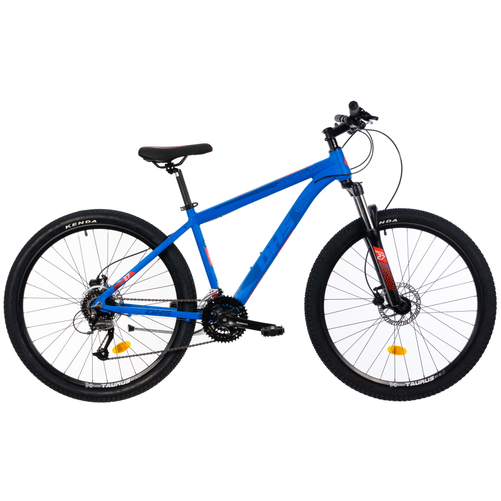 Mountain bike kerékpár DHS Teranna 2727 27,5" - 2022 18" (174-186 cm) kék akciós termékkép 1