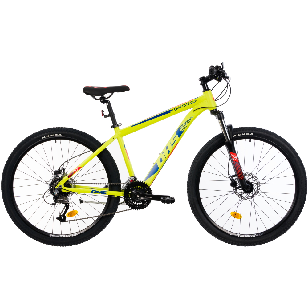 Mountain bike kerékpár DHS Teranna 2727 27,5" - 2022 18" (174-186 cm) kék termék 2. képe