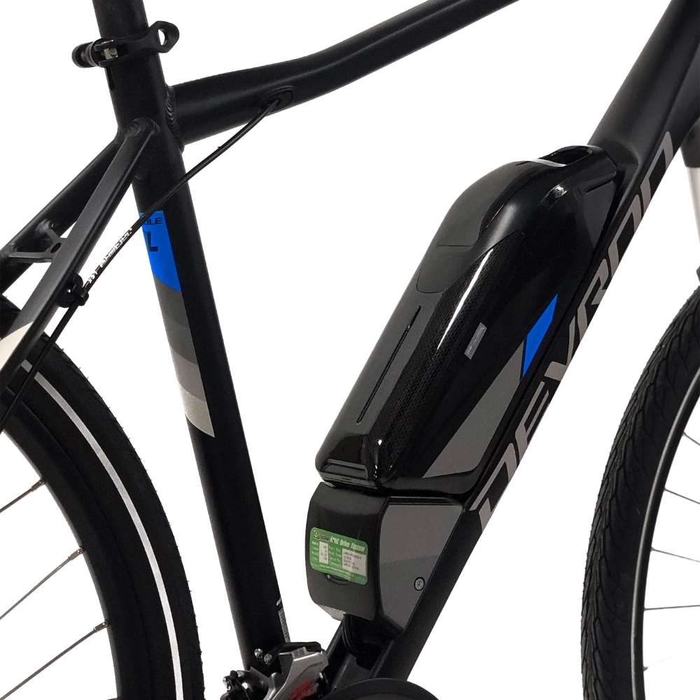 Cross elektromos kerékpár Devron 28161 28" 19" (170-185 cm) fekete termék 2. képe