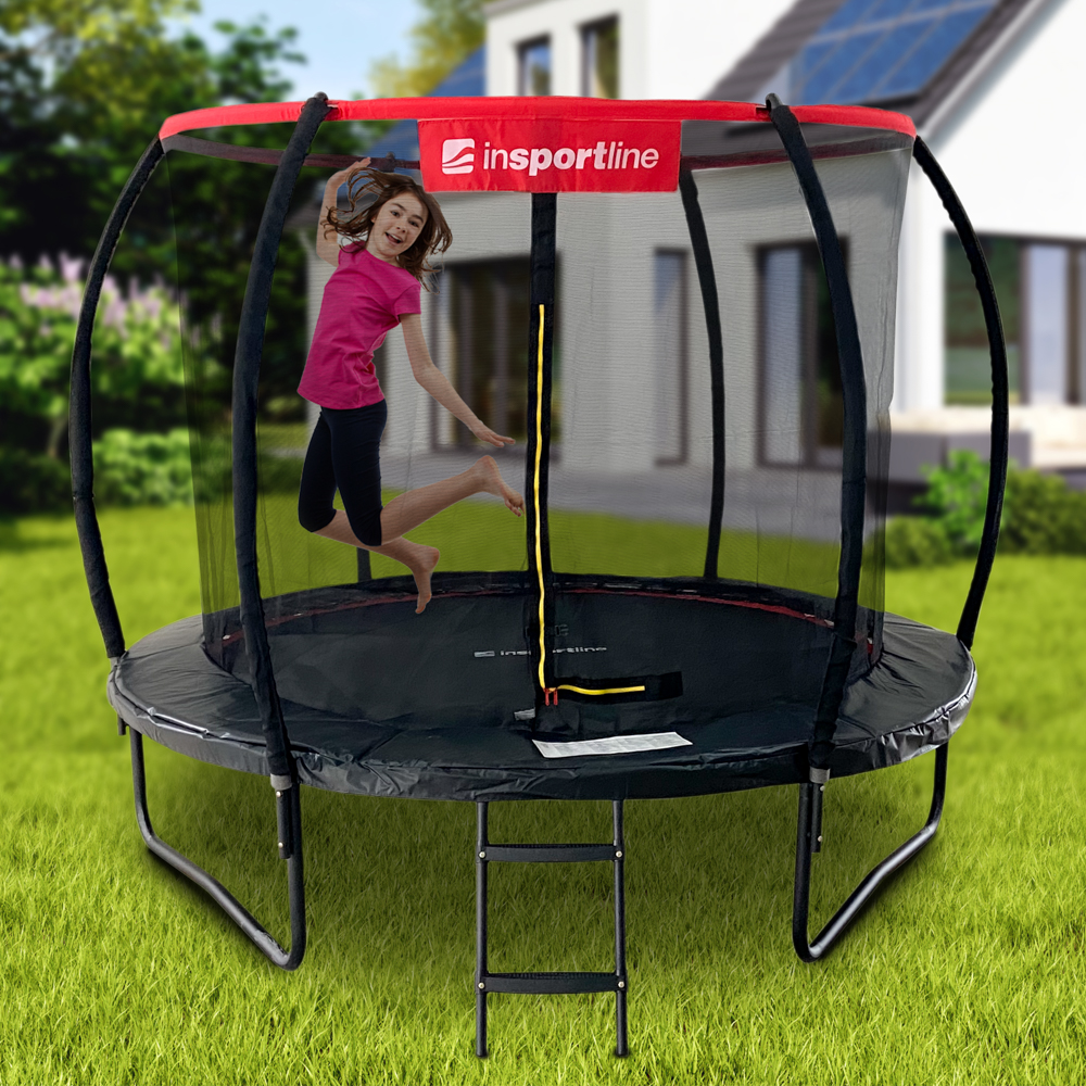 VÉDŐHÁLÓ-ALKATRÉSZ tartórúd nélkül inSPORTline Flea PRO 305 cm trambulinhoz termék 2. képe