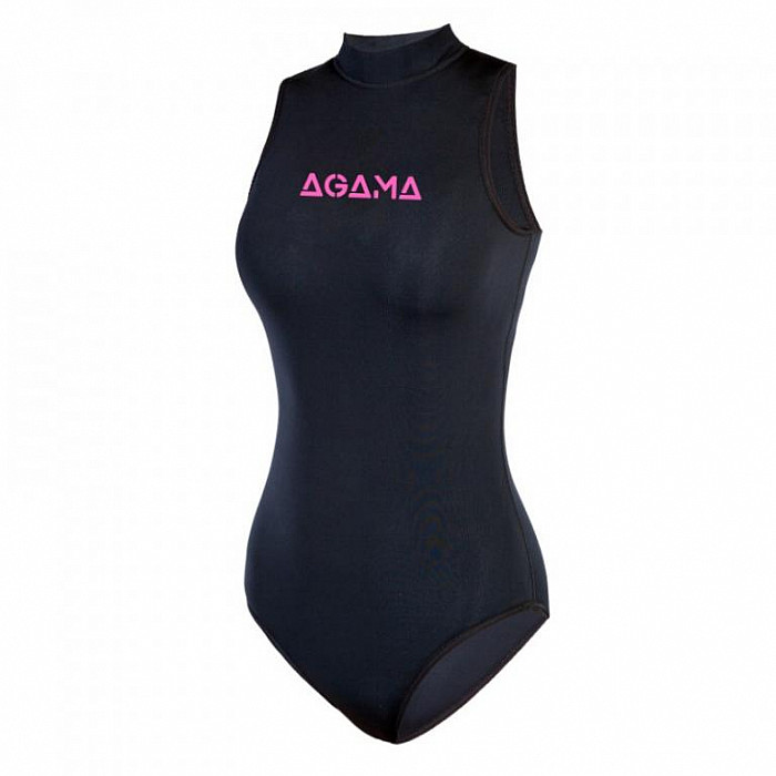 Női neoprén fürdőruha Agama Swimming fekete S/M akciós termékkép 1