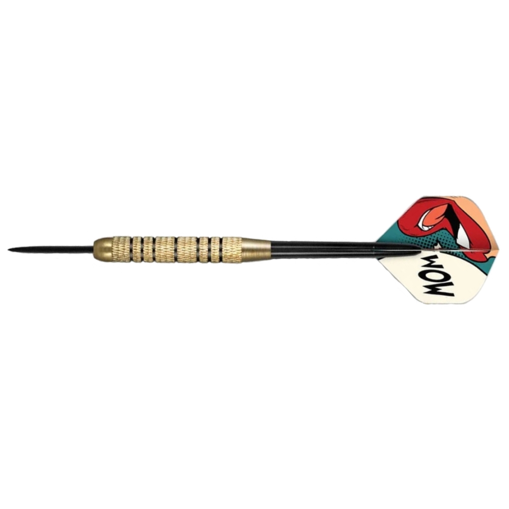 Darts nyíl Shot Solo Brass Plated Value Range steel 3 db 18 g termék 2. képe