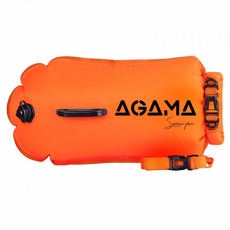Úszóbója Agama SWIM PRO 28 L narancssárga akciós termékkép 1