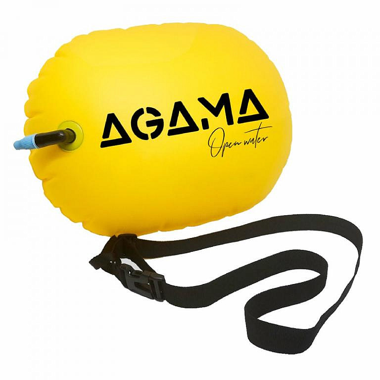 Jelzőbója Agama OPEN WATER 7 L sárga akciós termékkép 1