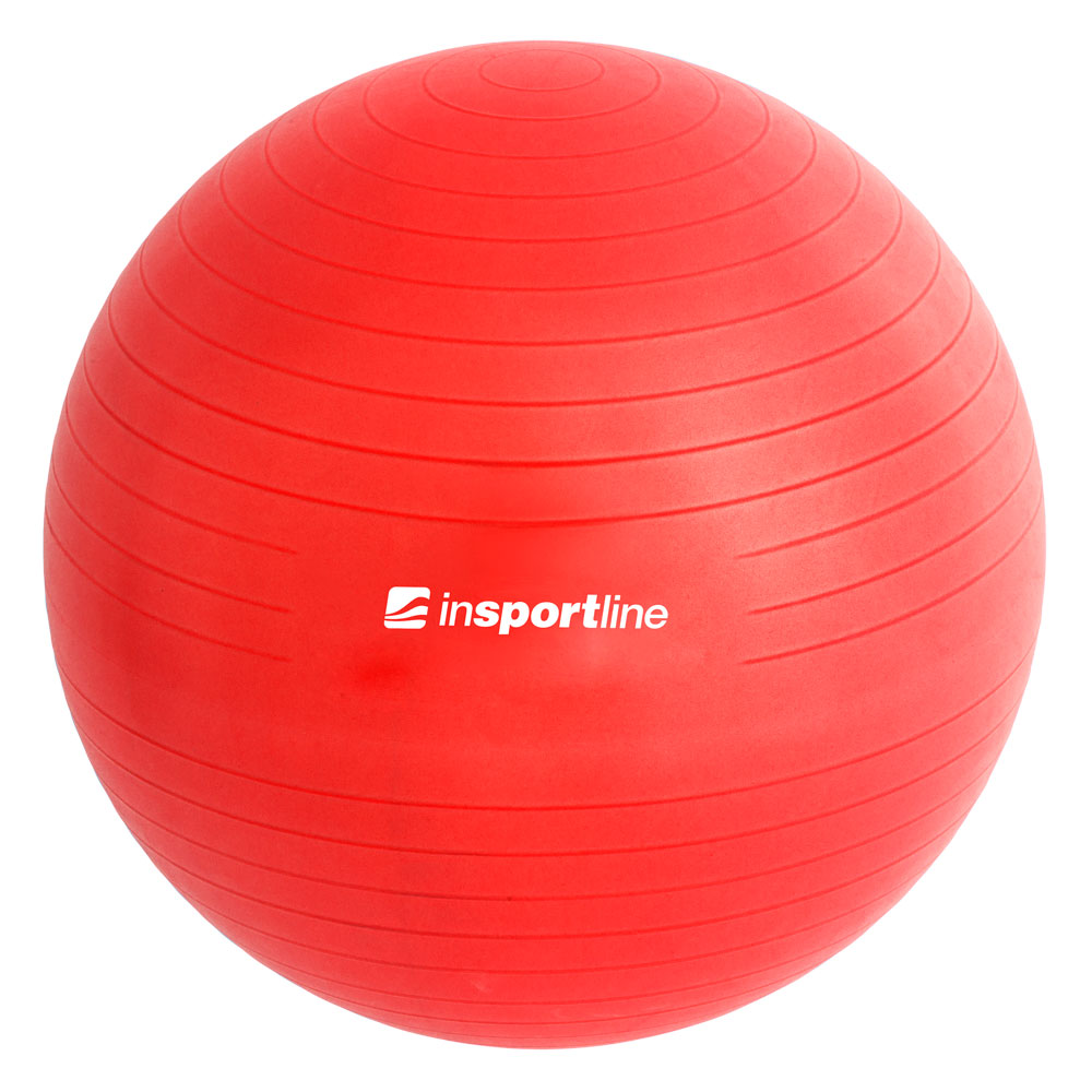 Gimnasztikai labda inSPORTline Top Ball 45 cm piros
