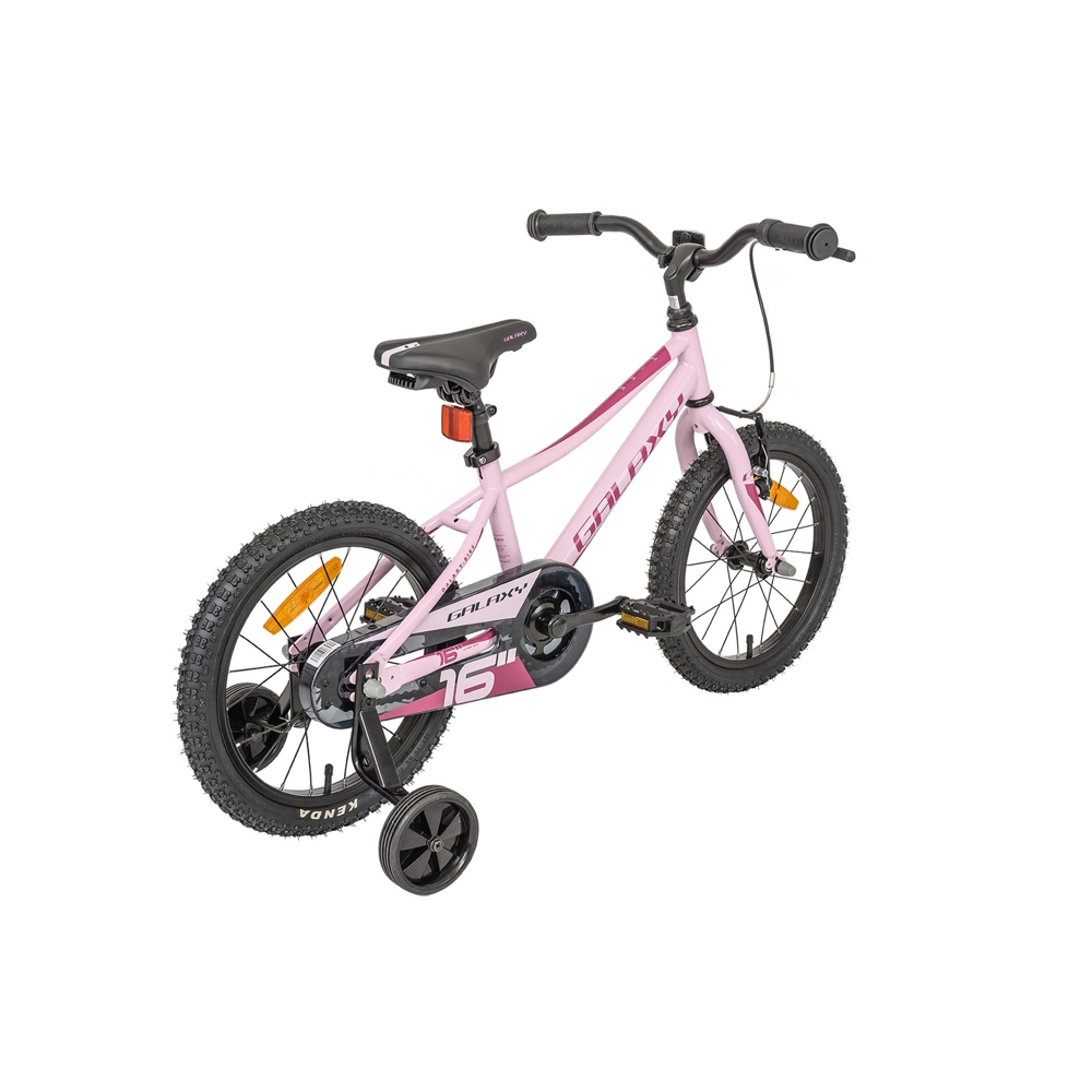 Gyerek bicikli Galaxy Mira 16" 9.0  rózsaszín  9" (100-125 cm) termék 2. képe