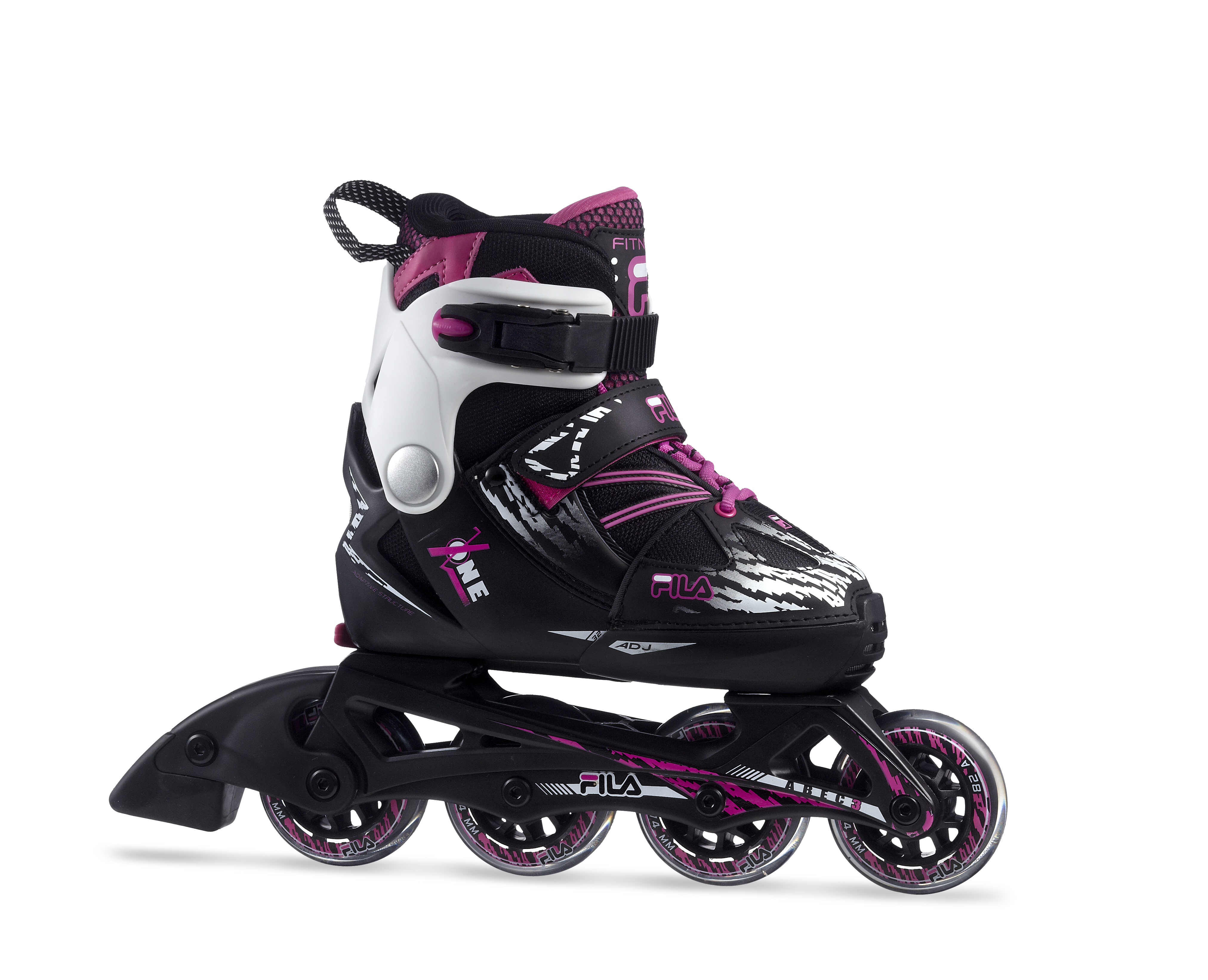 Fila X-One G görkorcsolya fekete/magenta S (29-32)