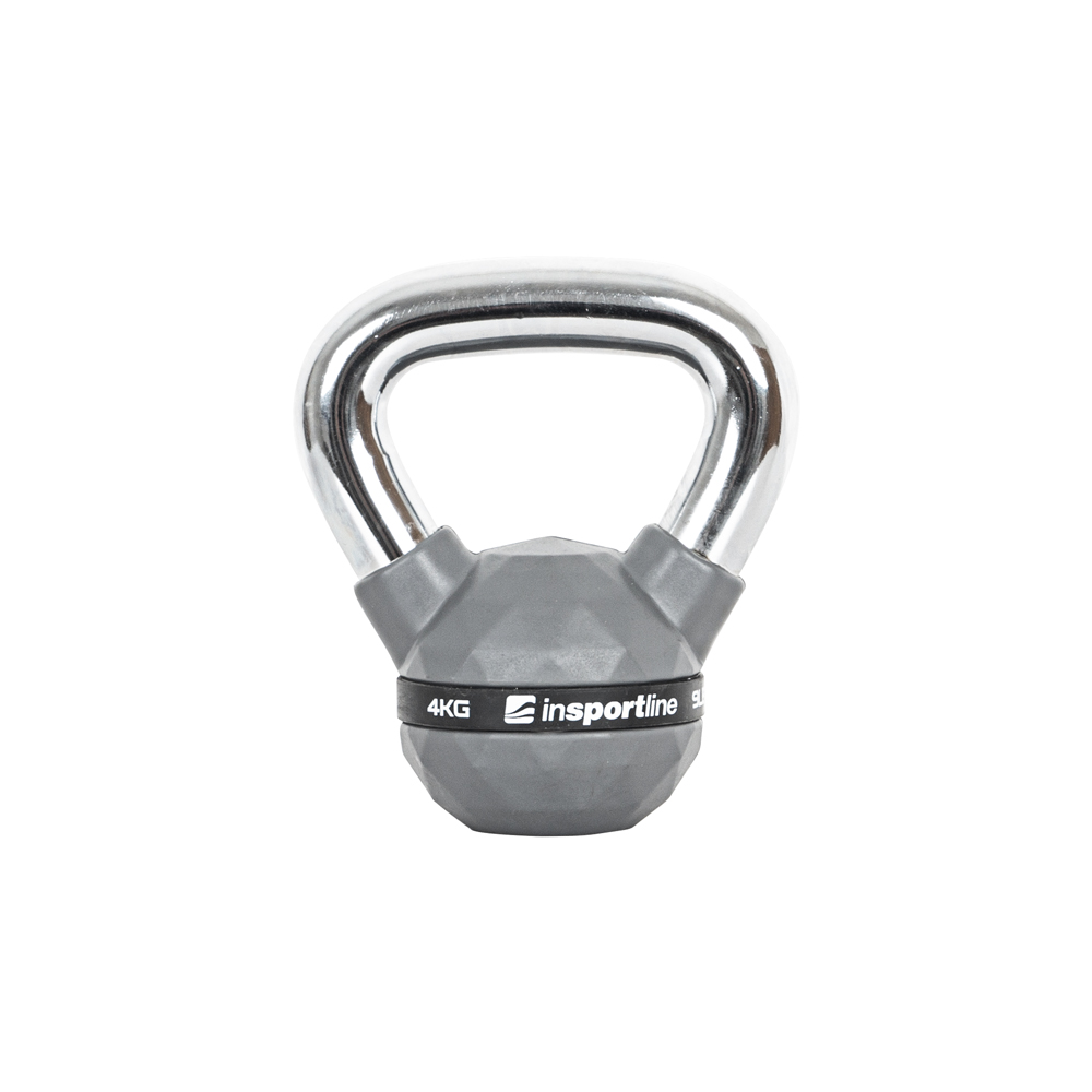 Gumírozott harangsúly szett inSPORTline Ketlebel PU 4-20kg termék 2. képe