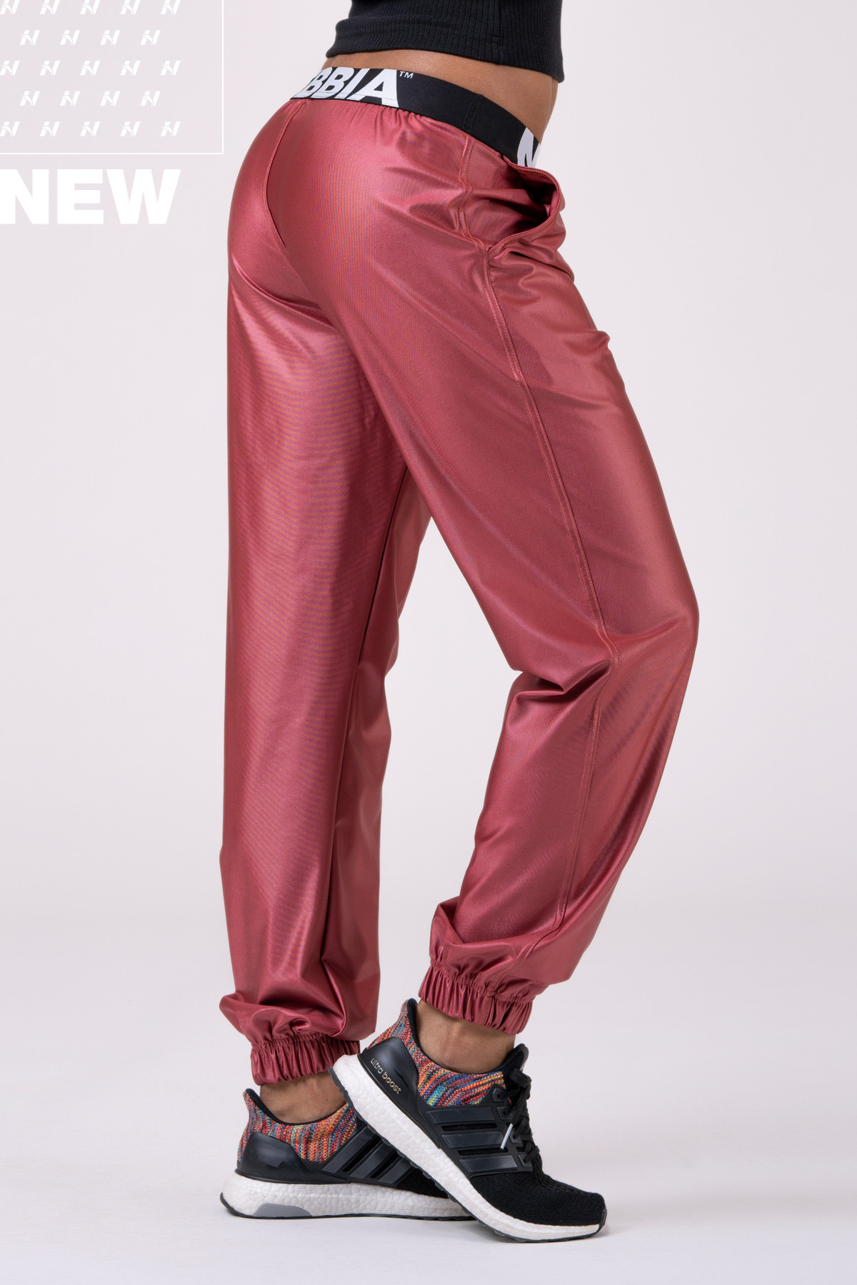 Női nadrág Nebbia Sports Drop Crotch 529 Őszibarack M