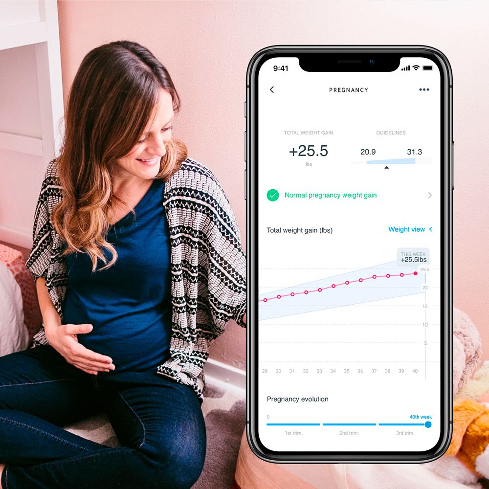 Withings Body+ Full Body Composition WiFi okosmérleg fehér termék 2. képe