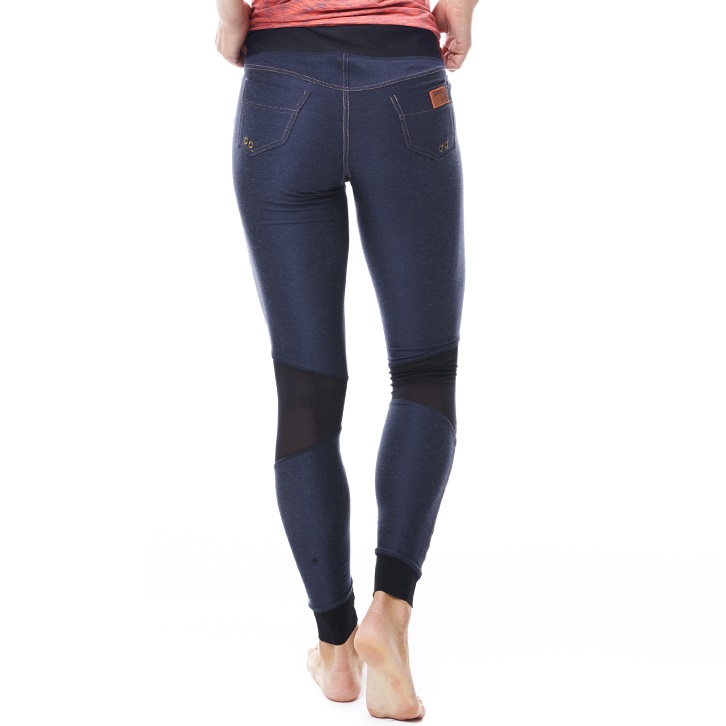 Női leggings Jobe Discover Denim kék L termék 2. képe