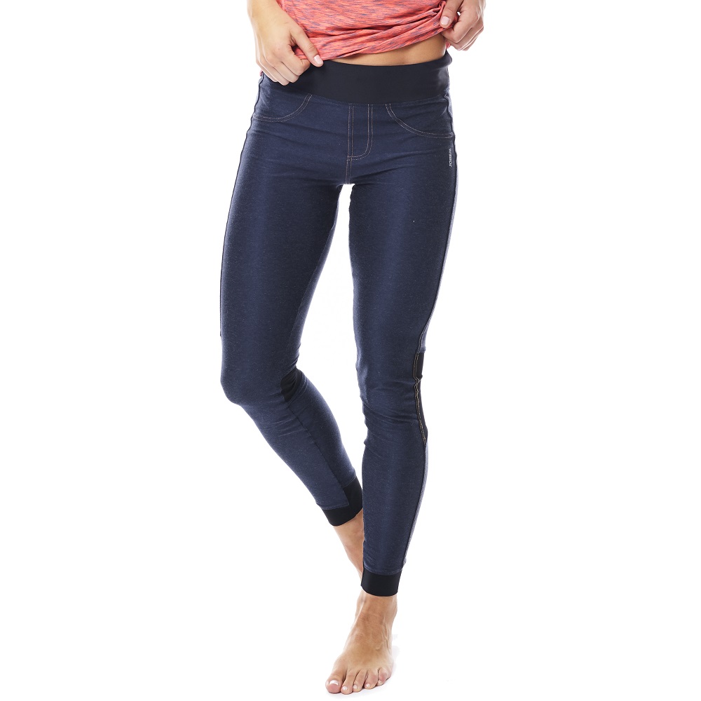 Női leggings Jobe Discover Denim kék L akciós termékkép 1