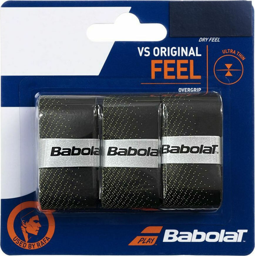 Teniszütő grip BABOLAT VS ORIGINAL FEEL sárga termék 2. képe