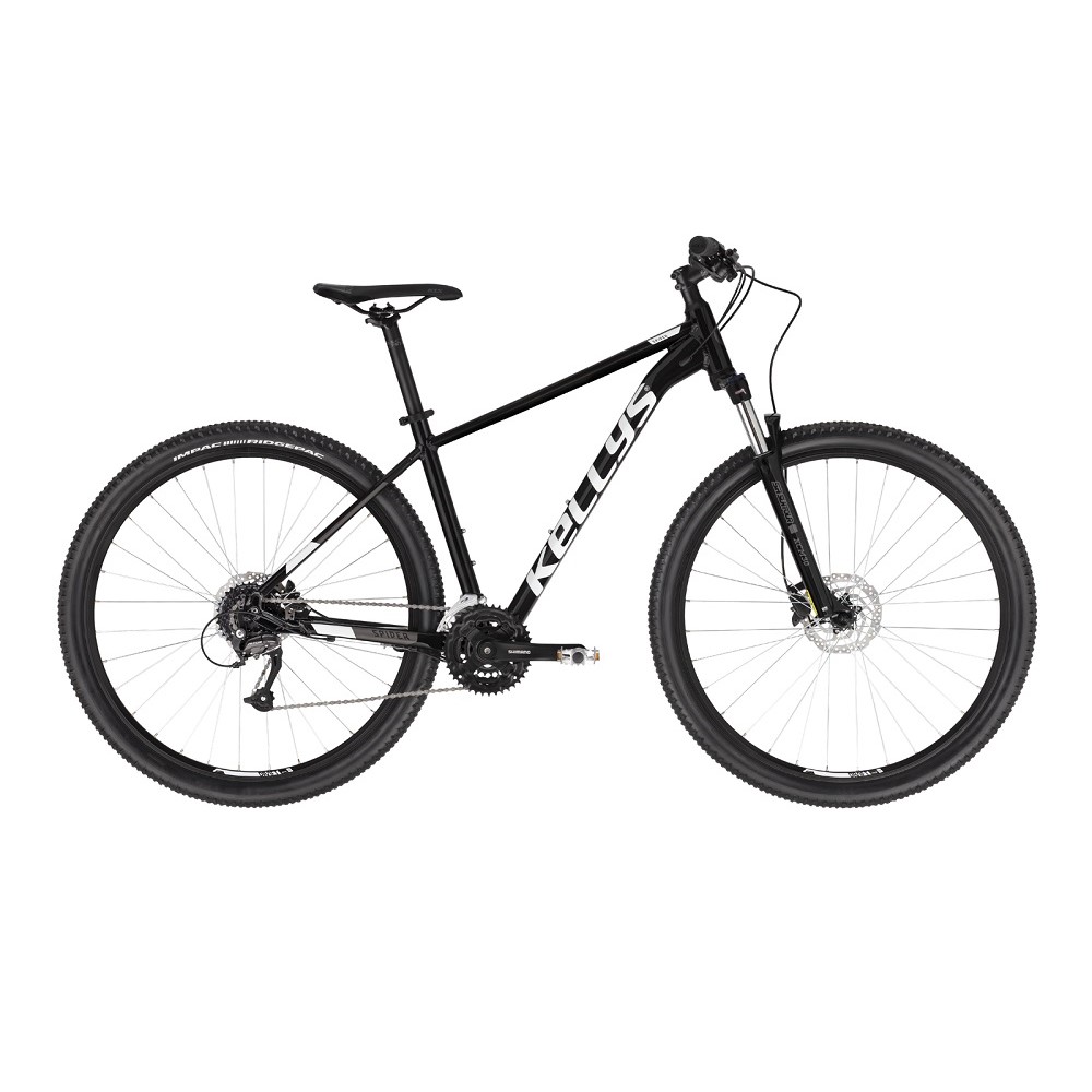 Hegyikerékpár KELLYS SPIDER 50 27,5" - modell 2022 S (17", 163-177 cm) fekete akciós termékkép 1
