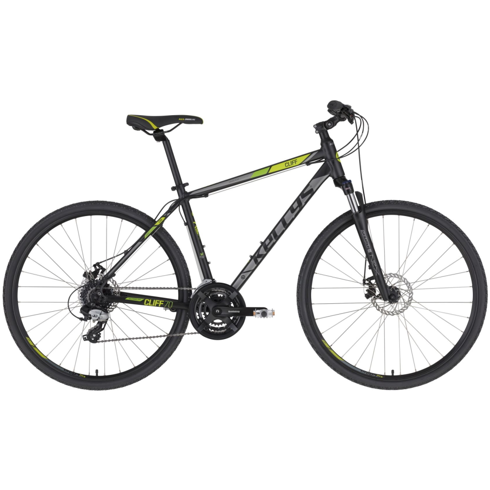 Férfi cross kerékpár KELLYS CLIFF 70 28" - modell 2022 L (21", 175-190 cm) szürke termék 2. képe