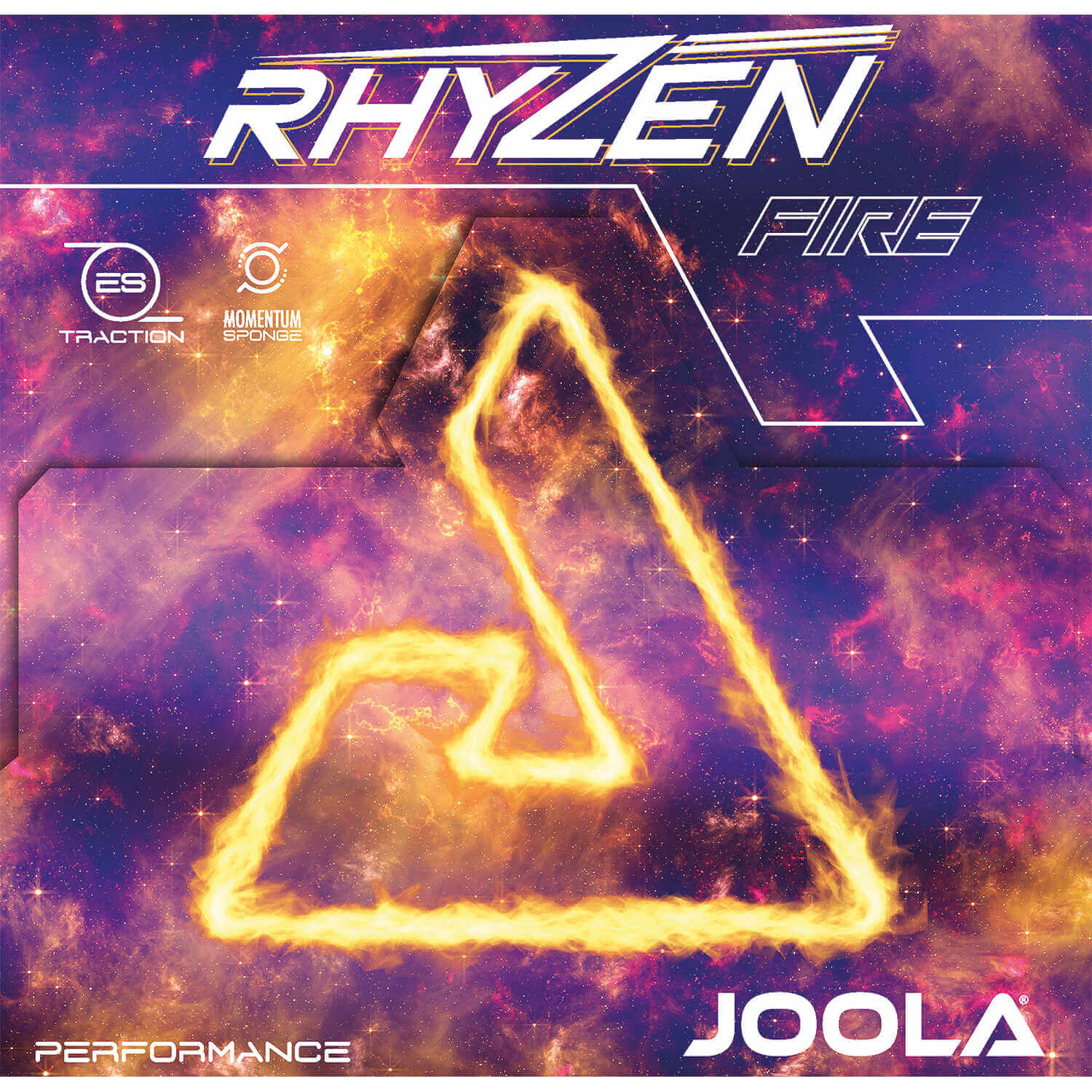 Joola Rhyzen Fire MAX tükörszoft borítás fekete akciós termékkép 1